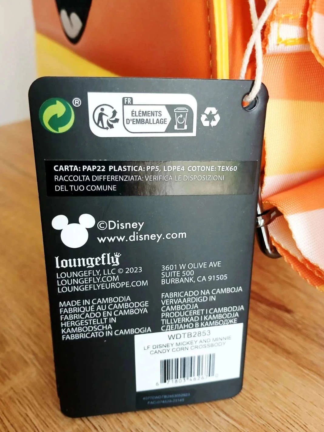 Disney Loungefly Handtas Mickey And Minnie Candy Corn – photo 6